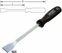 HAZET 824, Шабер плоский