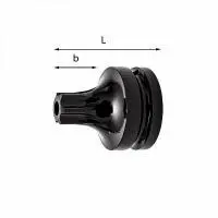 Головки ключей для винтов с выемкой TORX® Tamper Resistant - IMPACT 233 3/4 MSTX U02330895