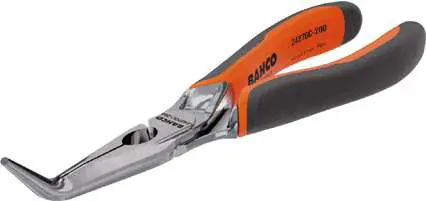 Плоскогубцы с удлиненными изогнутыми губками, 60⁰, с рукояткой ERGO™ 2427 GC-200IP